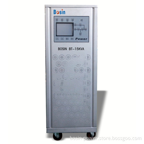 15kVA / 12kw 3 Phases 4 Wires Pure Sine Wave Line Interactiv UPS
